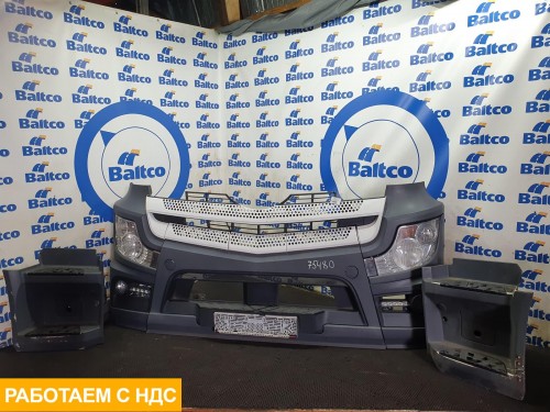 Бампер передний (ноускат) правый